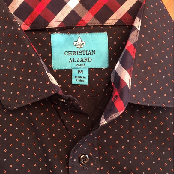 Men's NWOT Christian Aujard Shirt. - Picture 3 of 4